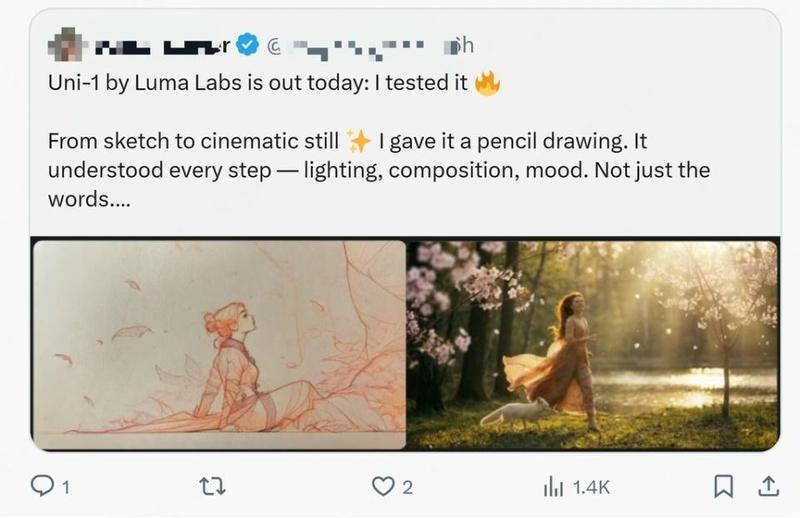  统一智能模型问世；Luma AI以Uni-1挑战图像生成传统；小团队如何重塑技术路径。 IT技术