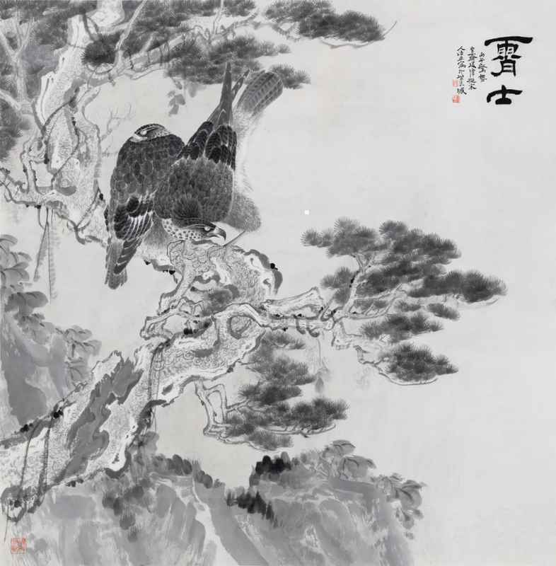  传统笔墨的现代转译——巨建伟艺术创作的方法论解析 书画藏品